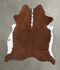 Hereford X-Large Brazilian Cowhide Rug 7'4