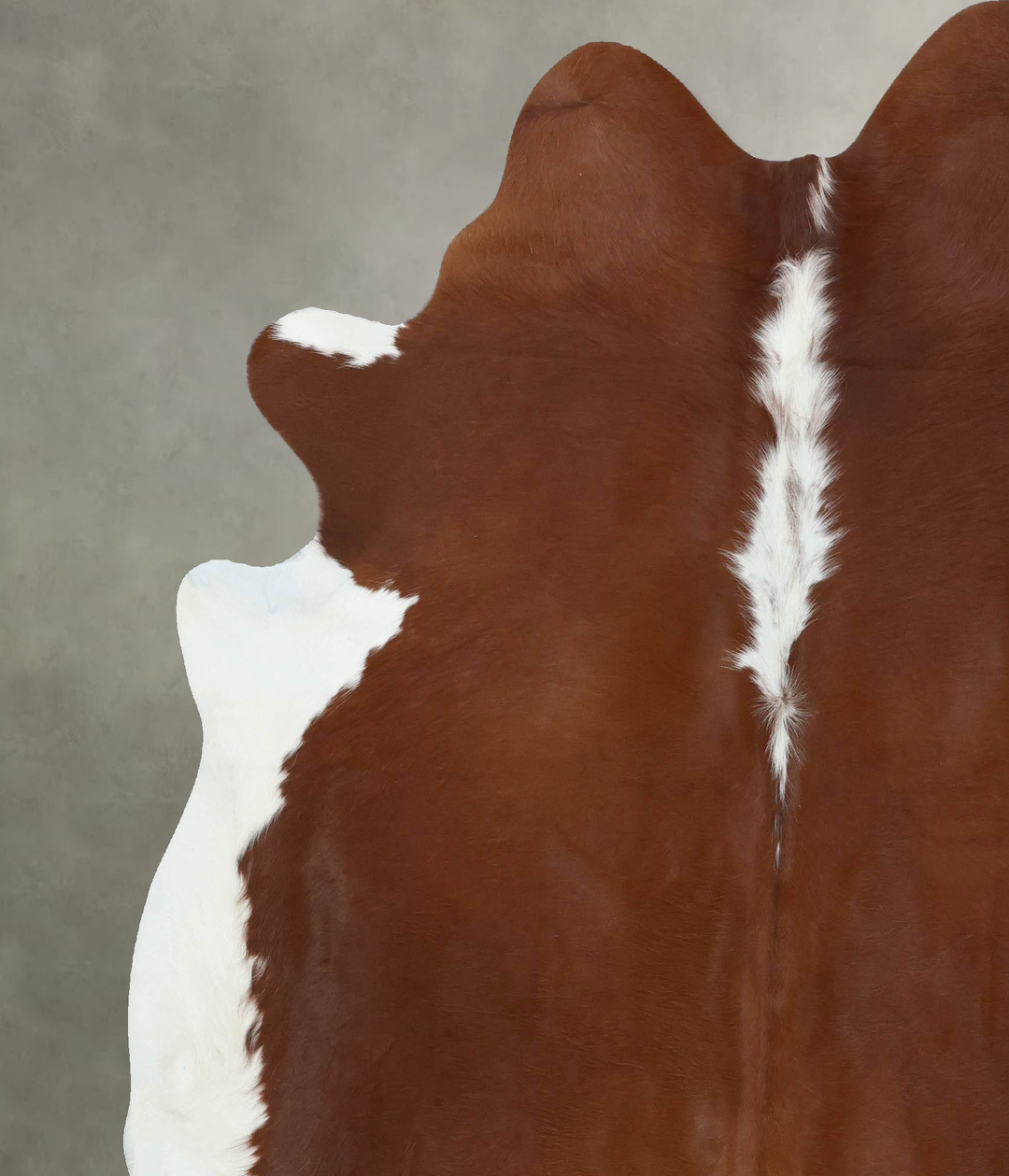 Hereford X-Large Brazilian Cowhide Rug 7'4"H x 6'8"W #B18043 by Hudson