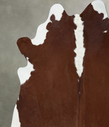 Hereford XX-Large Brazilian Cowhide Rug 7'10"H x 7'3"W #B18047 by Hudson Hides