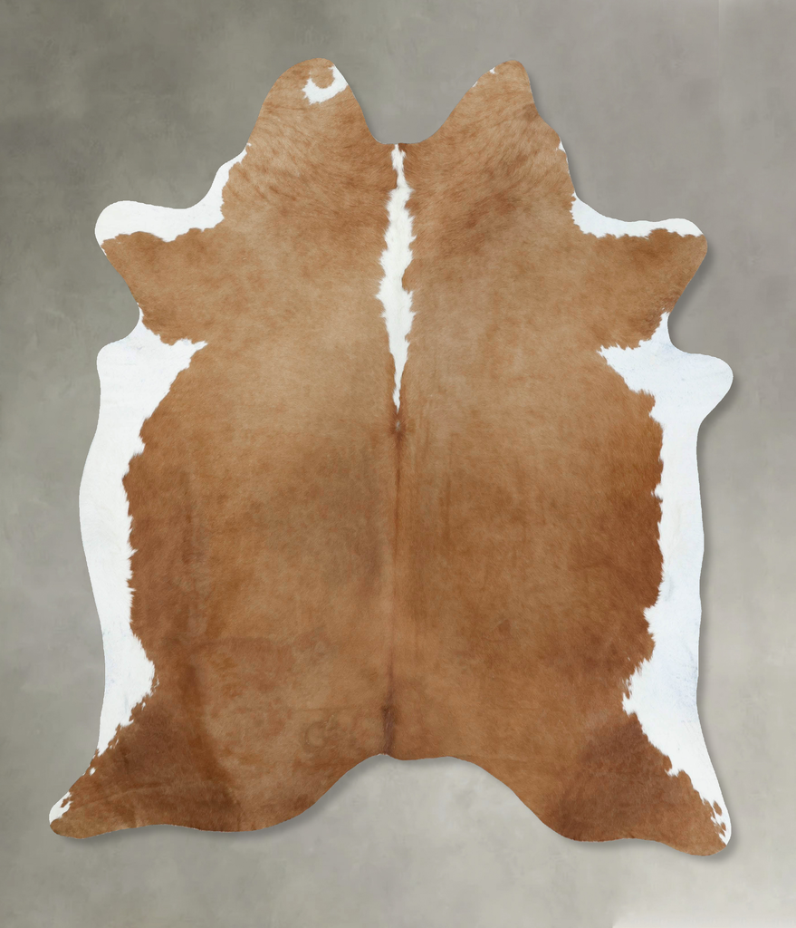 Hereford X-Large Brazilian Cowhide Rug 7'8"H x 6'3"W #B18050 by Hudson Hides