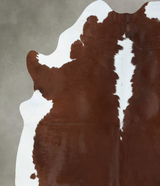 Hereford X-Large Brazilian Cowhide Rug 7'6"H x 6'7"W #B18052 by Hudson Hides