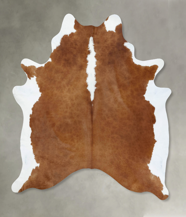 Hereford XX-Large Brazilian Cowhide Rug 8'2"H x 6'7"W #B18057 by Hudson Hides