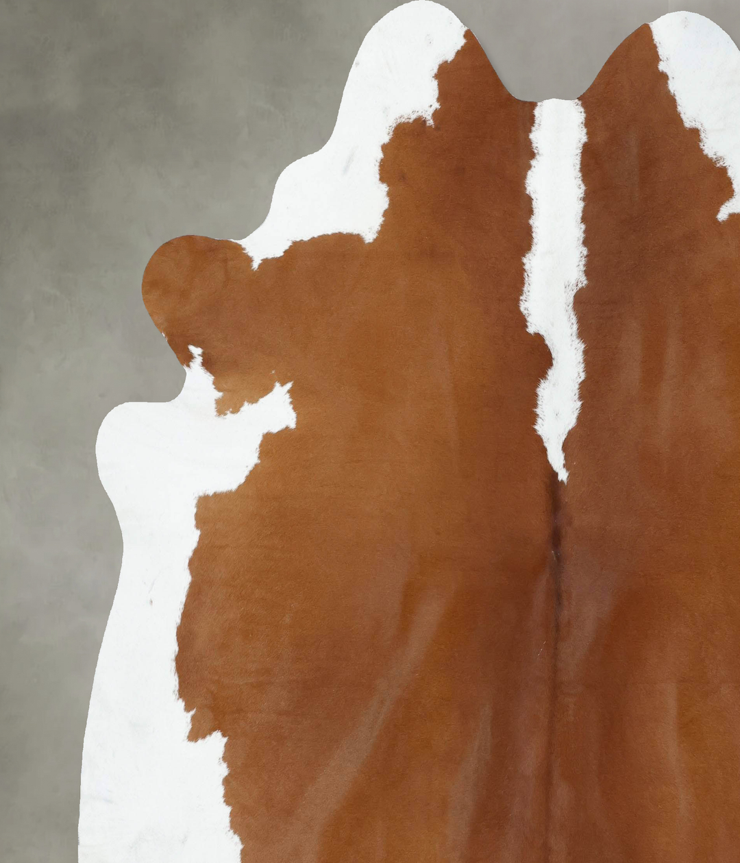 Hereford XX-Large Brazilian Cowhide Rug 8'1"H x 7'5"W #B18063 by Hudso