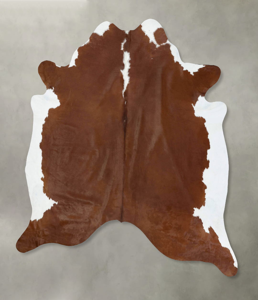 Hereford XX-Large Brazilian Cowhide Rug 8'4"H x 7'2"W #B18064 by Hudso