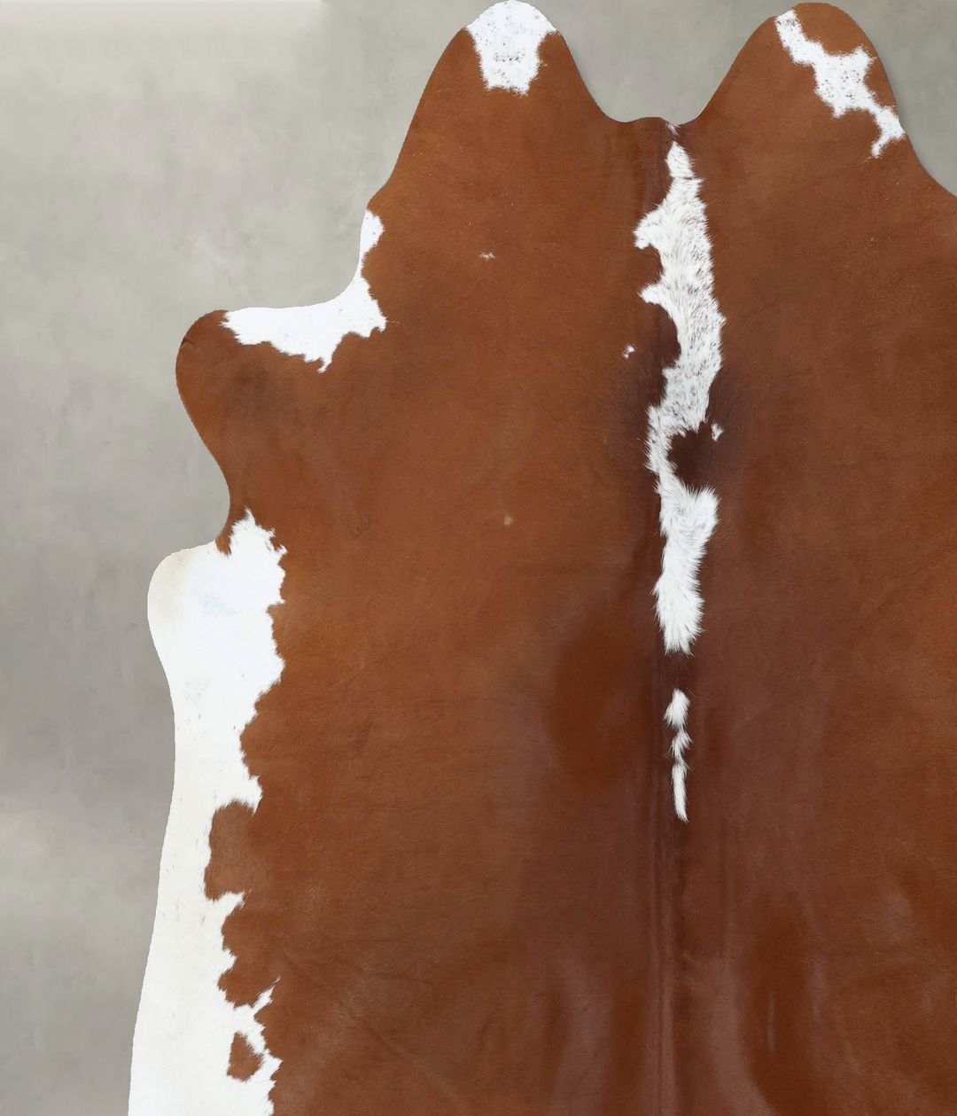Hereford X-Large Brazilian Cowhide Rug 7'3"H x 6'10"W #B18065 by Hudso