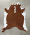 Hereford XX-Large Brazilian Cowhide Rug 7'10