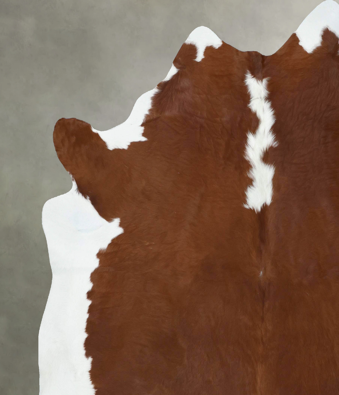 Hereford XX-Large Brazilian Cowhide Rug 7'10"H x 7'1"W #B18074 by Huds