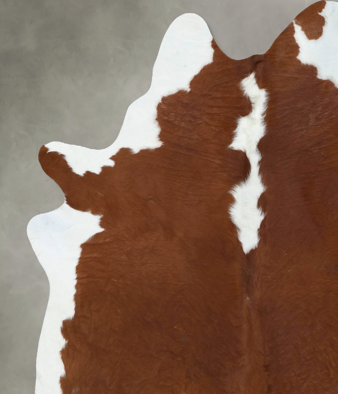 Hereford XX-Large Brazilian Cowhide Rug 8'4"H x 7'1"W #B18075 by Hudso