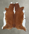 Hereford XX-Large Brazilian Cowhide Rug 7'11