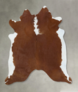 Hereford XX-Large Brazilian Cowhide Rug 7'7"H x 6'9"W #B18082 by Hudson Hides