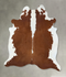 Hereford XX-Large Brazilian Cowhide Rug 7'11
