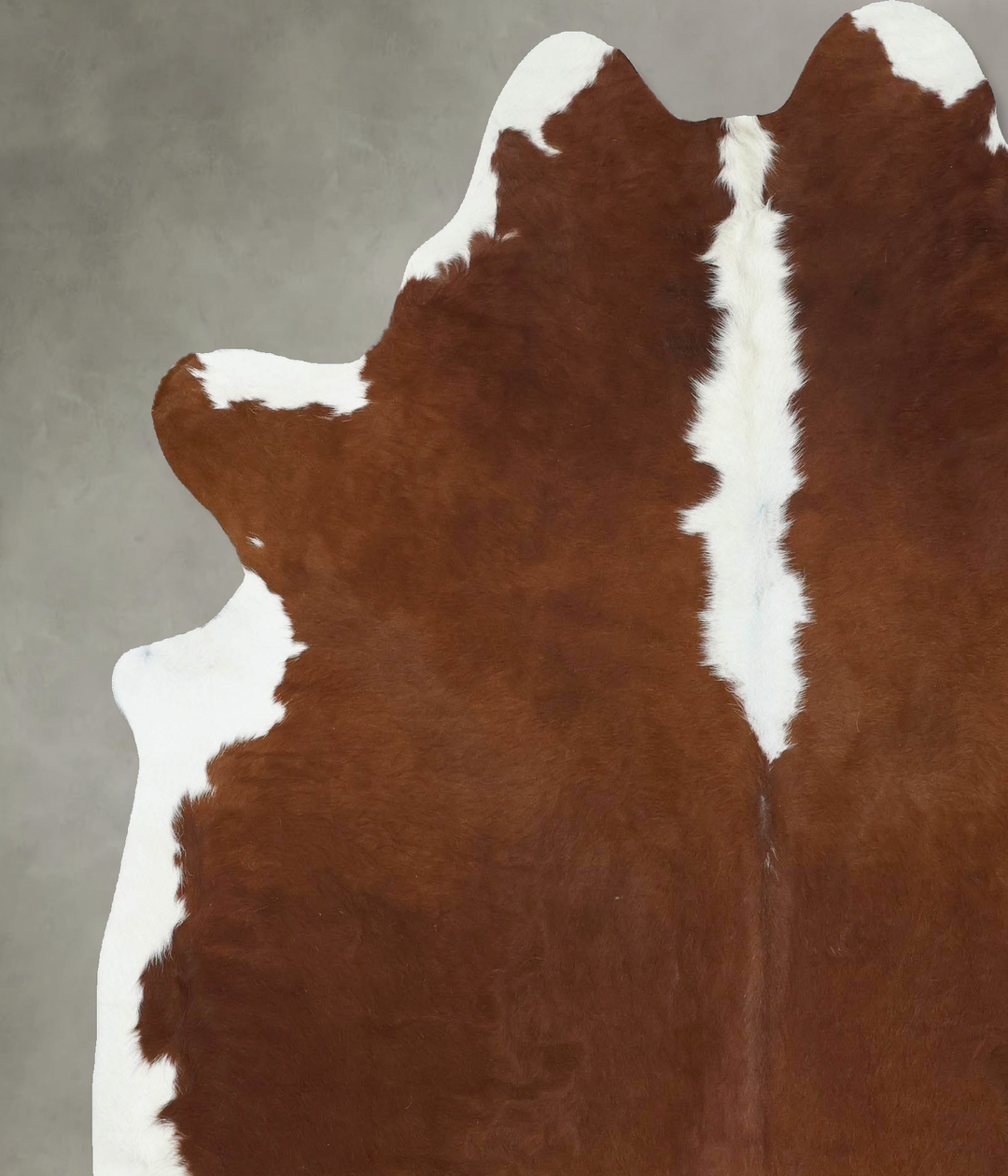 Hereford X-Large Brazilian Cowhide Rug 7'7"H x 6'4"W #B18099 by Hudson