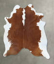 Hereford X-Large Brazilian Cowhide Rug 7'5"H x 6'0"W #B18104 by Hudson Hides