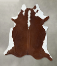 Hereford XX-Large Brazilian Cowhide Rug 8'0"H x 7'1"W #B18106 by Hudson Hides