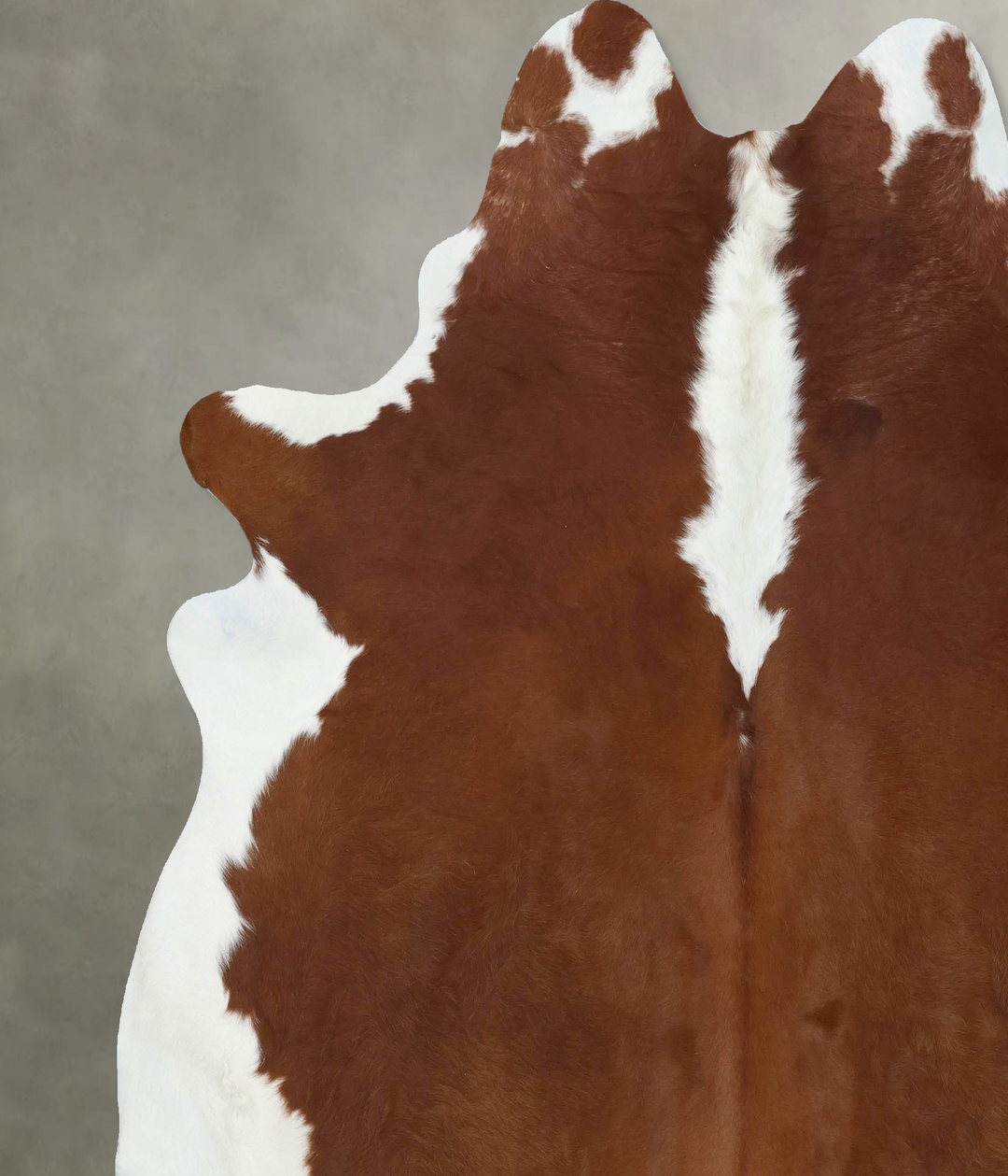 Hereford XX-Large Brazilian Cowhide Rug 8'0"H x 7'2"W #B18110 by Hudso
