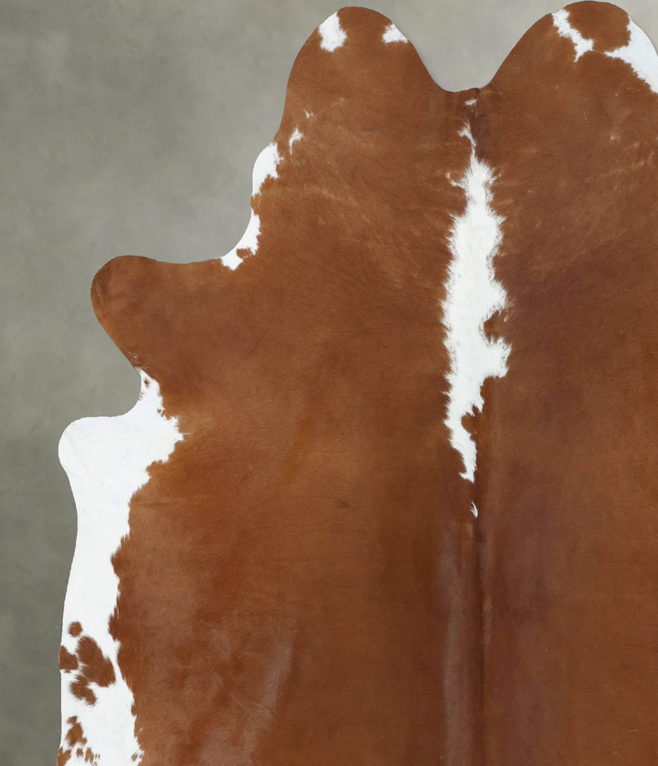 Hereford X-Large Brazilian Cowhide Rug 7'3"H x 6'8"W #B18111 by Hudson Hides