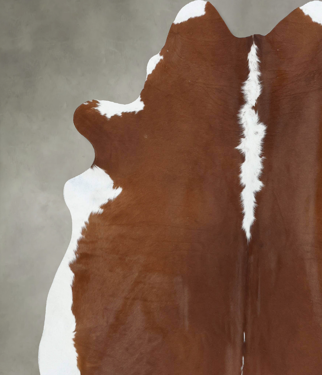Hereford XX-Large Brazilian Cowhide Rug 7'9"H x 6'11"W #B18113 by Huds