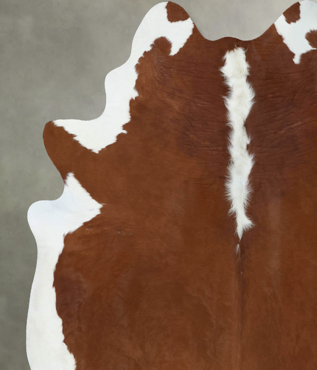 Hereford XX-Large Brazilian Cowhide Rug 8'2"H x 7'1"W #B18114 by Hudso
