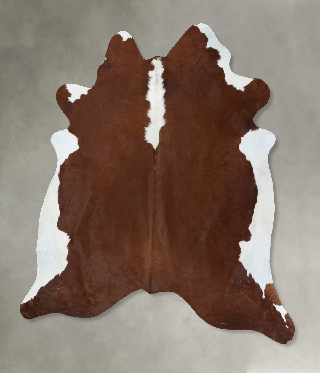 Hereford XX-Large Brazilian Cowhide Rug 8'2"H x 7'3"W #B18116 by Hudso