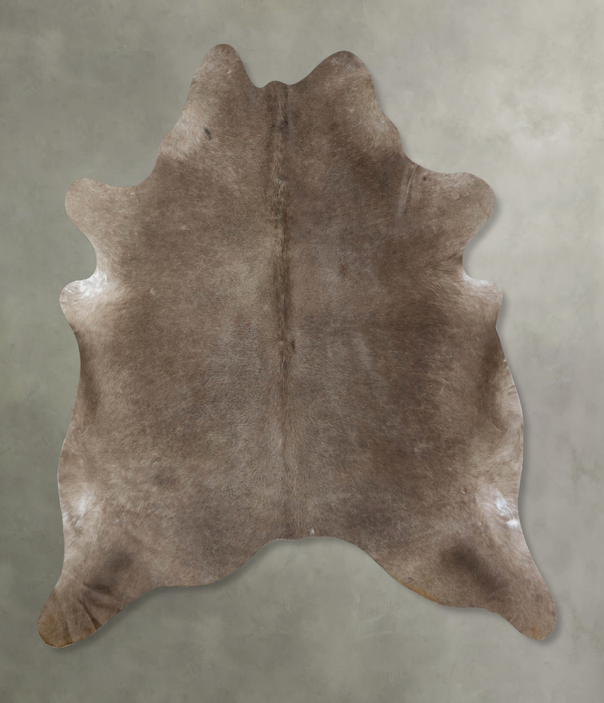 Champagne XX-Large Brazilian Cowhide Rug 7'8"H x 6'9"W #B18121 by Hudson Hides