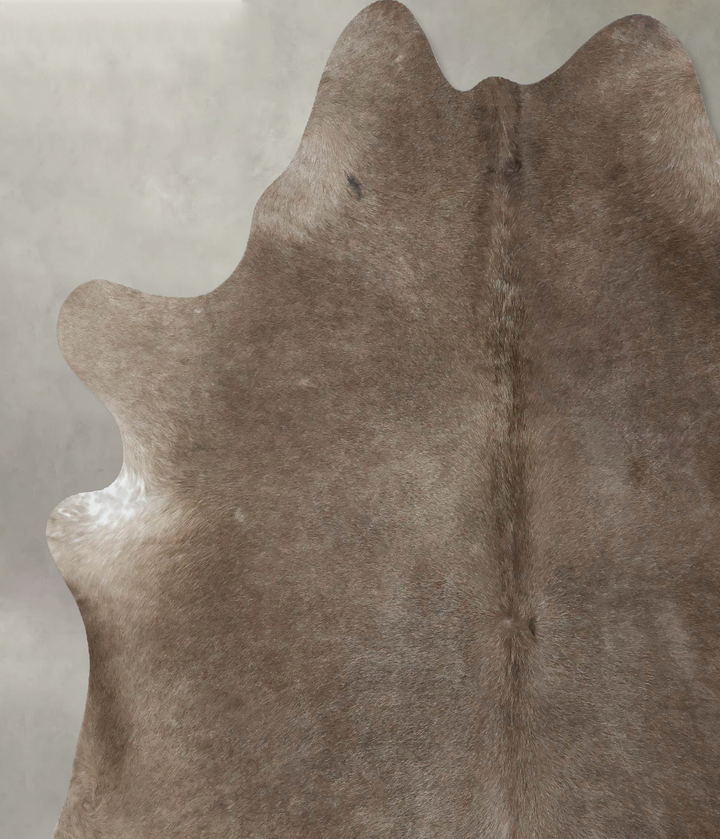 Champagne XX-Large Brazilian Cowhide Rug 7'8"H x 6'9"W #B18121 by Hudson Hides