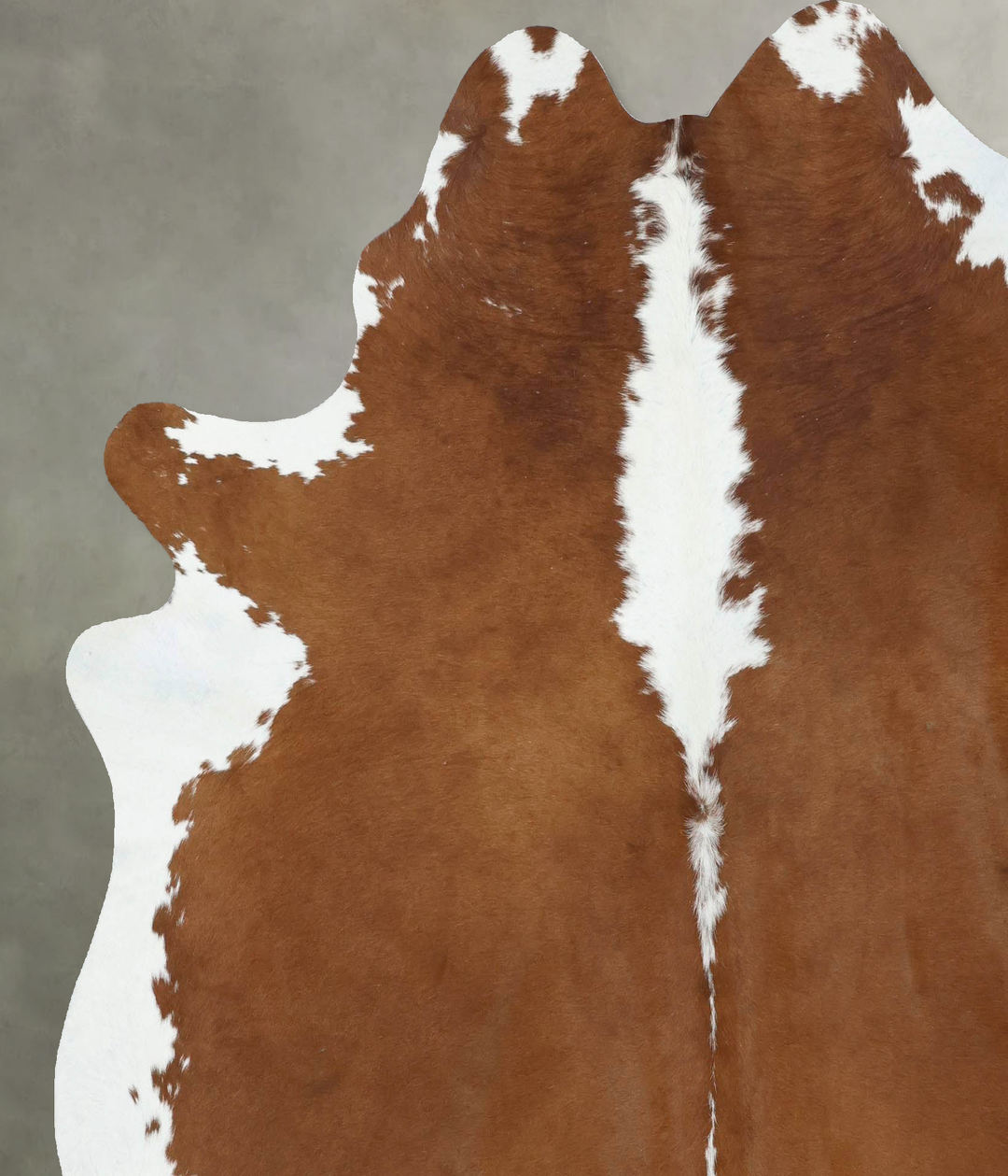 Hereford X-Large Brazilian Cowhide Rug 7'5"H x 6'6"W #B18128 by Hudson