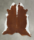 Hereford XX-Large Brazilian Cowhide Rug 8'0"H x 6'10"W #B18130 by Hudson Hides