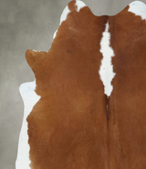 Hereford XX-Large Brazilian Cowhide Rug 8'0"H x 7'0"W #B18146 by Hudson Hides