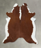 Hereford XX-Large Brazilian Cowhide Rug 8'0