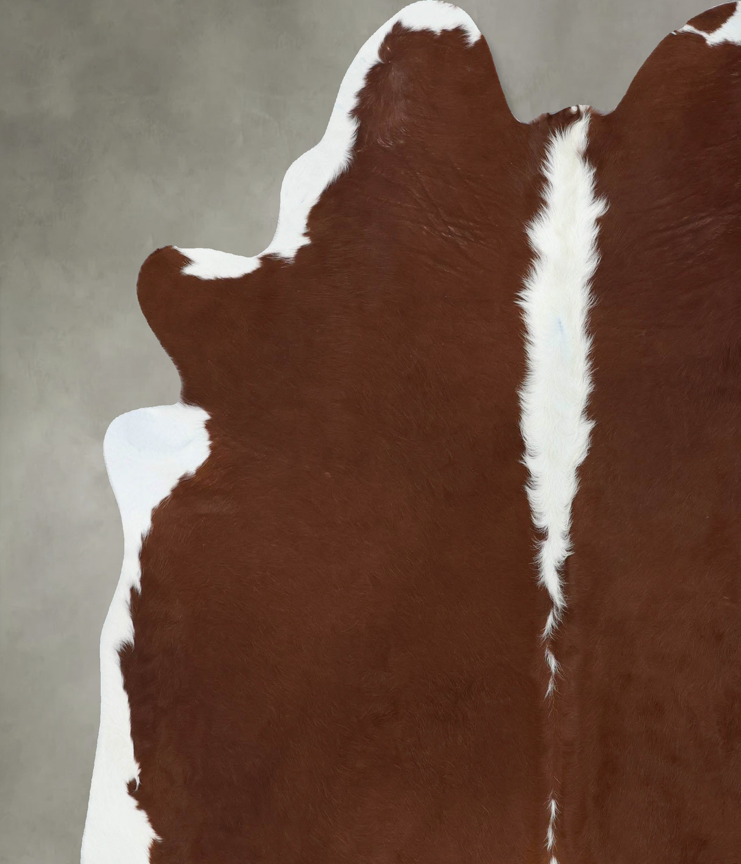 Hereford XX-Large Brazilian Cowhide Rug 8'2"H x 7'4"W #B18151 by Hudso