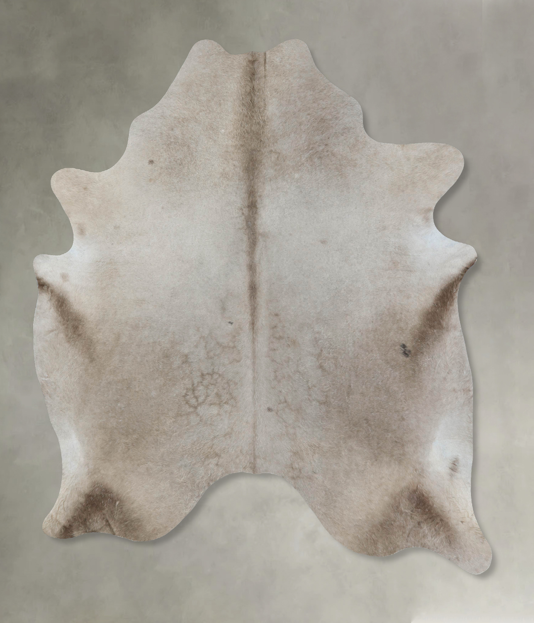 Champagne XX-Large Brazilian Cowhide Rug 7'9"H x 6'9"W #B18154 by Huds