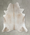 Champagne XX-Large Brazilian Cowhide Rug 8'2