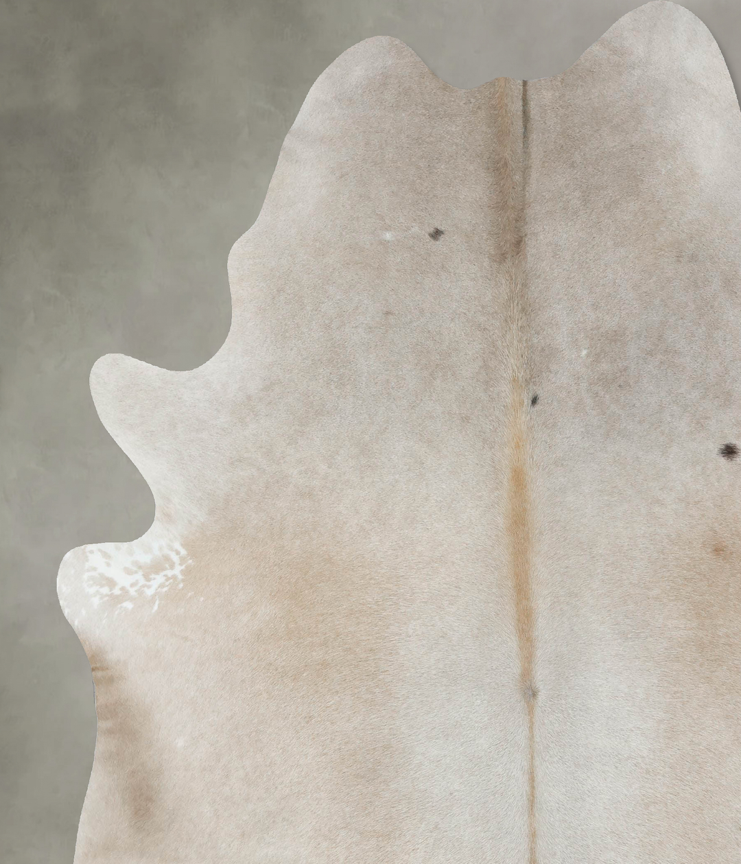 Champagne XX-Large Brazilian Cowhide Rug 8'2"H x 7'0"W #B18156 by Huds