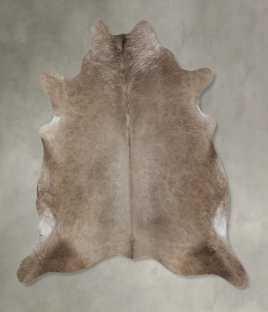 Champagne XX-Large Brazilian Cowhide Rug 7'6"H x 6'10"W #B18160 by Hudson Hides