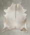 Champagne XX-Large Brazilian Cowhide Rug 8'6