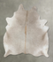 Champagne XX-Large Brazilian Cowhide Rug 8'9