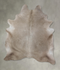 Champagne XX-Large Brazilian Cowhide Rug 8'6