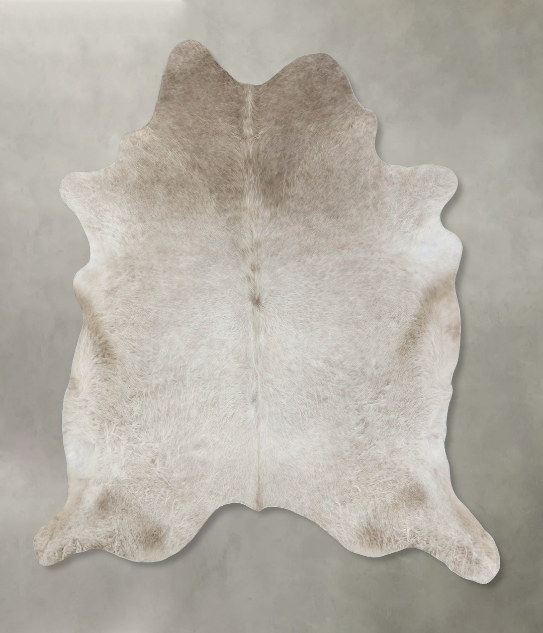 Champagne XX-Large Brazilian Cowhide Rug 7'11"H x 7'1"W #B18169 by Hud