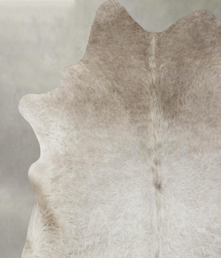 Champagne XX-Large Brazilian Cowhide Rug 7'11"H x 7'1"W #B18169 by Hudson Hides