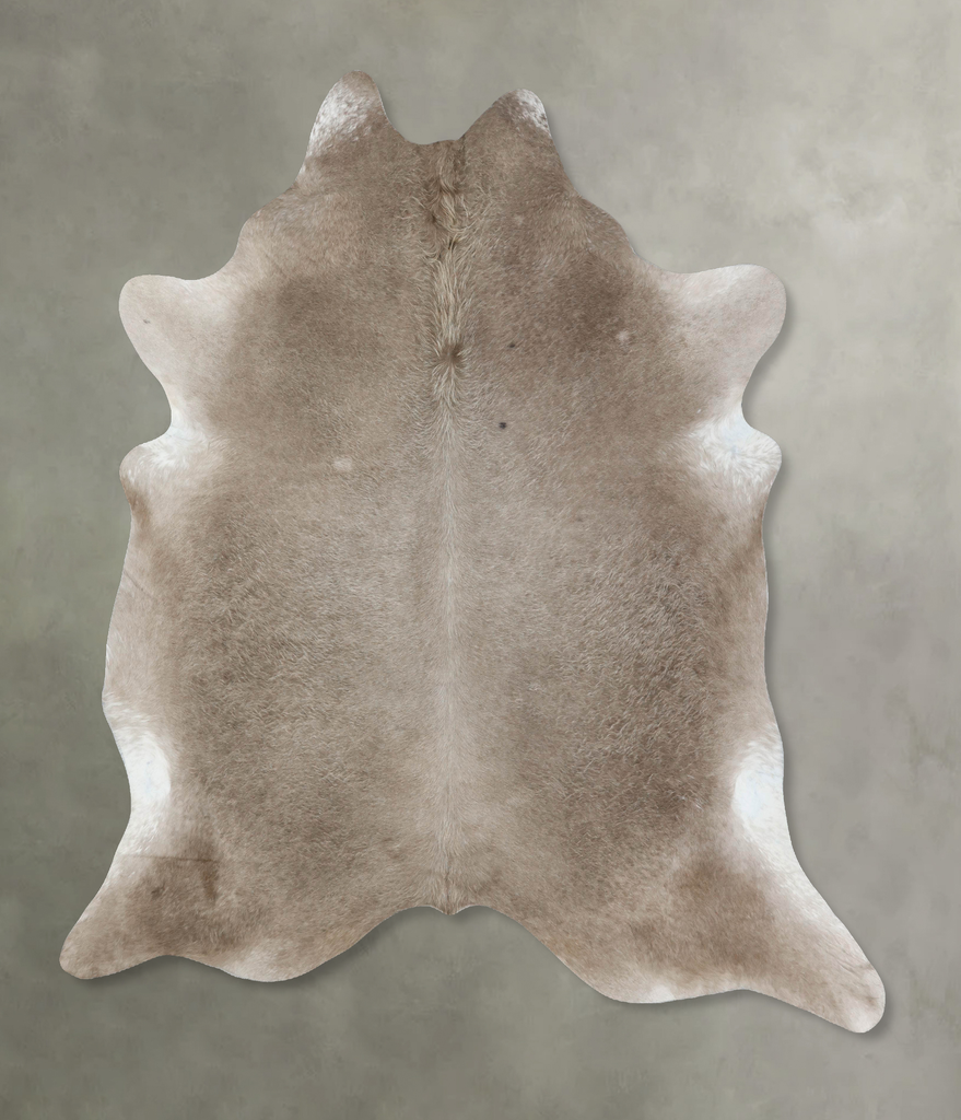 Champagne XX-Large Brazilian Cowhide Rug 8'7"H x 7'4"W #B18171 by Hudson Hides