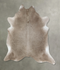 Champagne XX-Large Brazilian Cowhide Rug 8'7