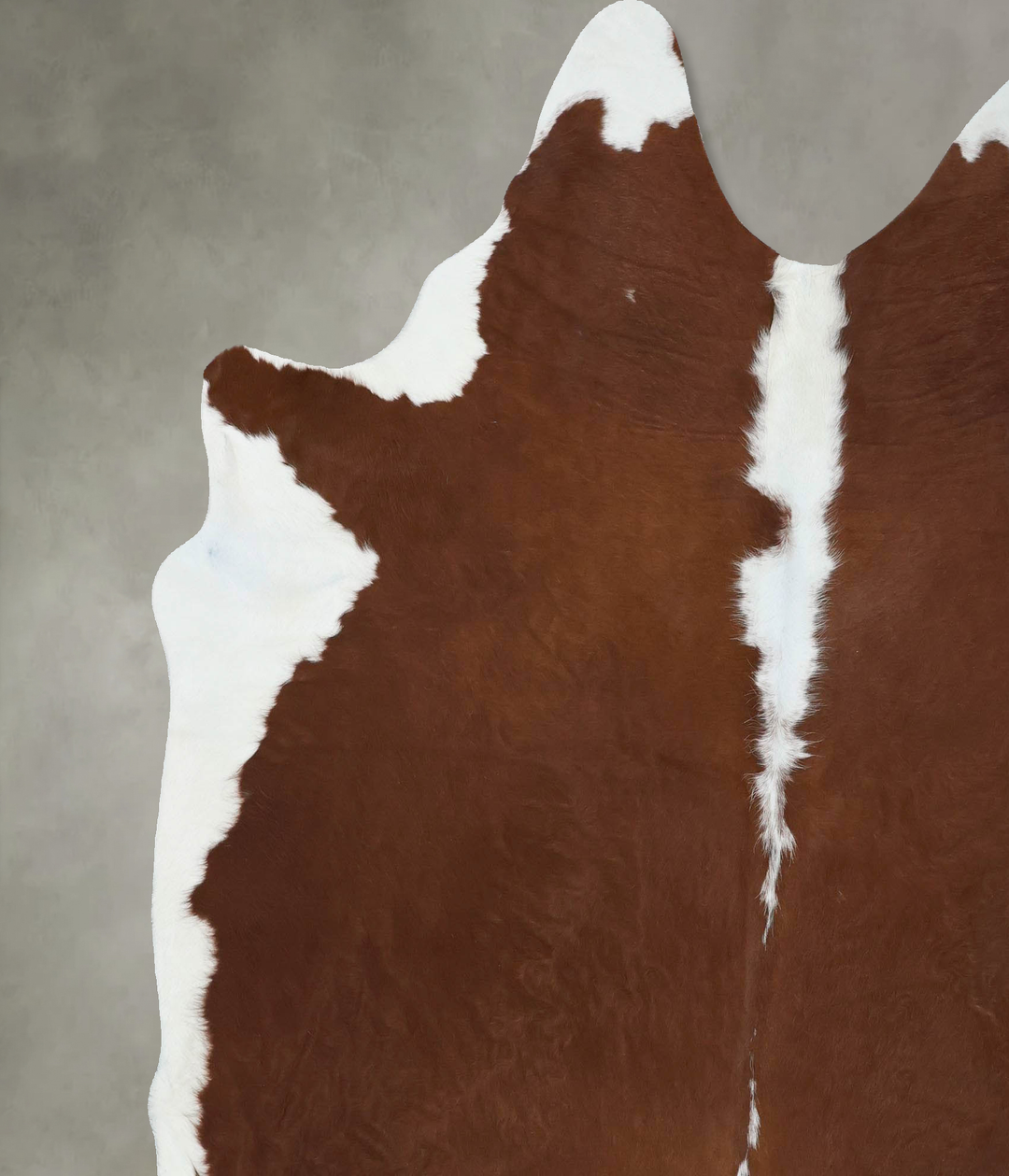 Hereford XX-Large Brazilian Cowhide Rug 7'9"H x 6'8"W #B18183 by Hudso