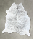 Grey Brindle X-Large Brazilian Cowhide Rug 7'6"H x 6'3"W #B18190 by Hudson Hides