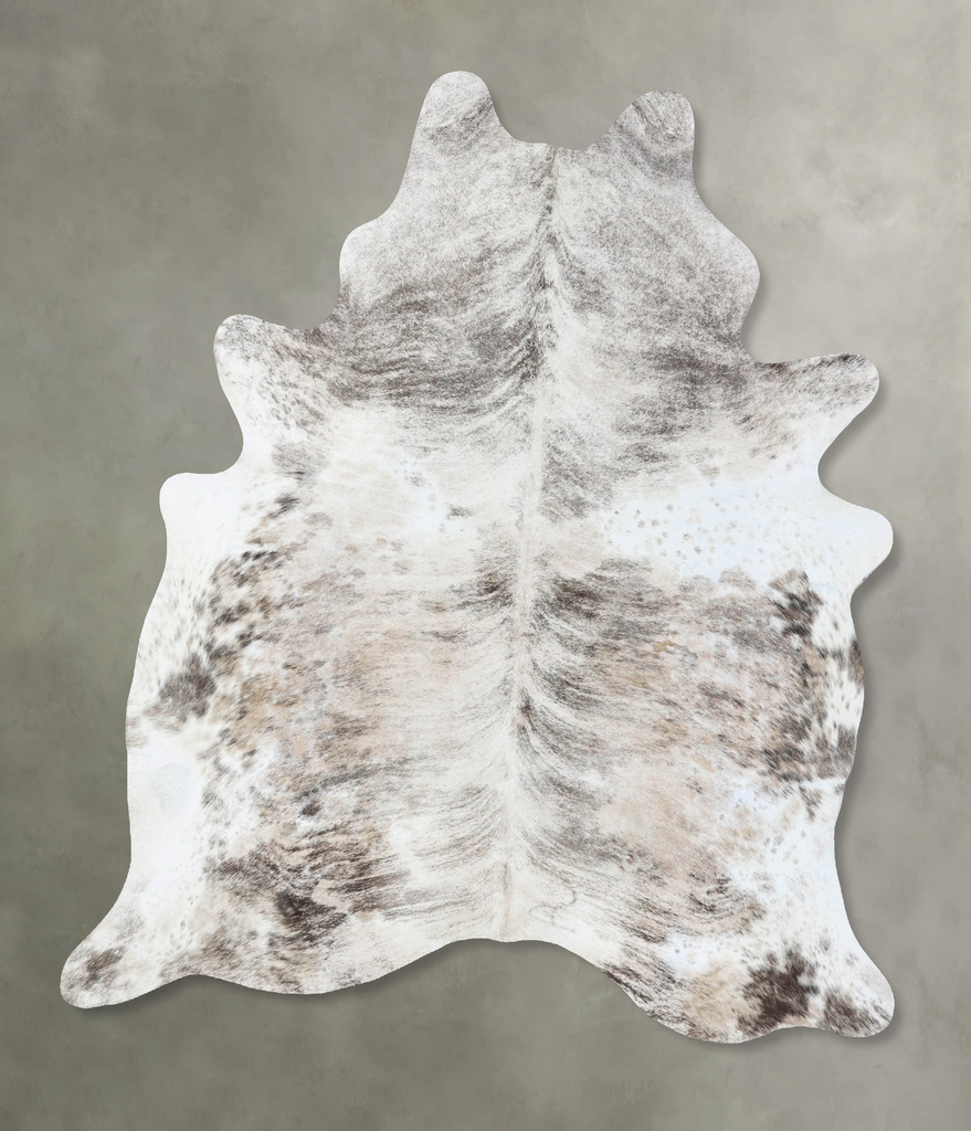 Light Brindle XX-Large Brazilian Cowhide Rug 7'11"H x 6'4"W #B18193 by Hudson Hides