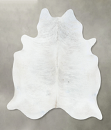 Grey Brindle X-Large Brazilian Cowhide Rug 7'1"H x 6'1"W #B18196 by Hudson Hides
