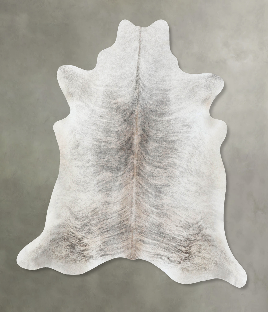 Light Brindle XX-Large Brazilian Cowhide Rug 7'6"H x 6'9"W #B18199 by Hudson Hides