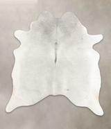 Medium Grey X-Large Brazilian Cowhide Rug 6'11"H x 6'3"W #B1820 by Hudson Hides
