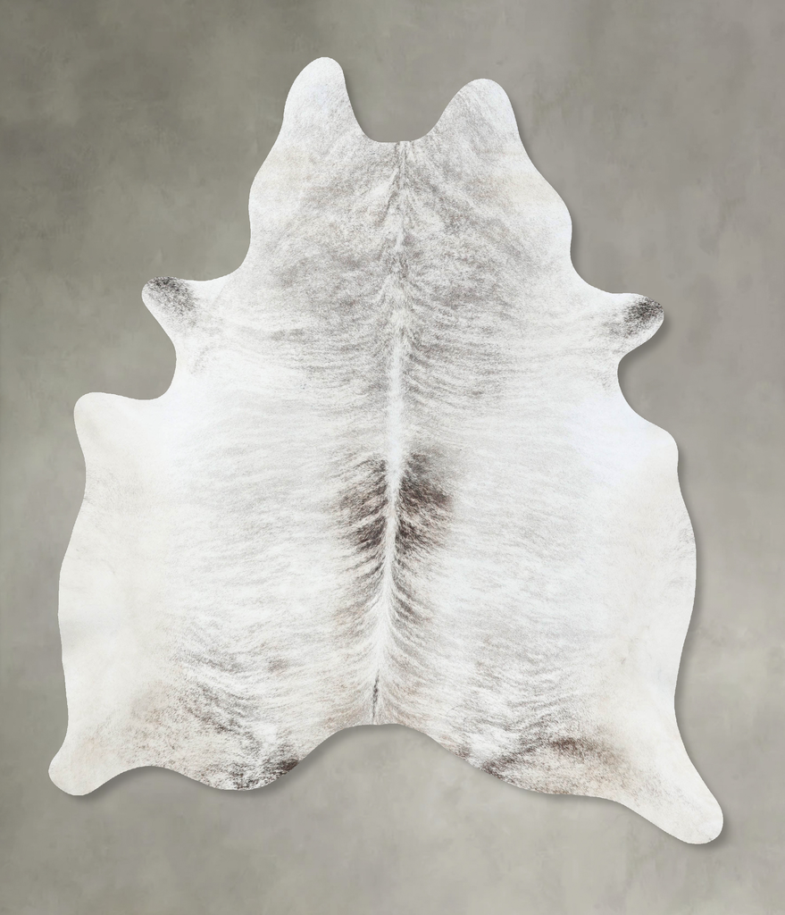 Grey Brindle XX-Large Brazilian Cowhide Rug 8'2"H x 6'5"W #B18202 by Hudson Hides