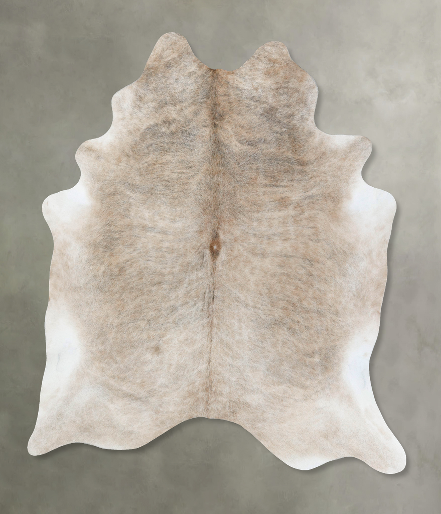 Light Brindle XX-Large Brazilian Cowhide Rug 8'3"H x 6'6"W #B18217 by Hudson Hides
