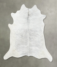 Grey Brindle XX-Large Brazilian Cowhide Rug 7'3"H x 7'4"W #B18221 by Hudson Hides